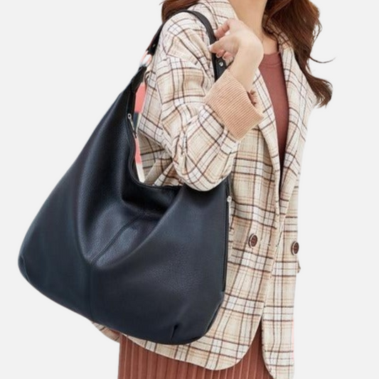 Women’s Elegant Shoulder Bag - Tote Bag Faux Leather