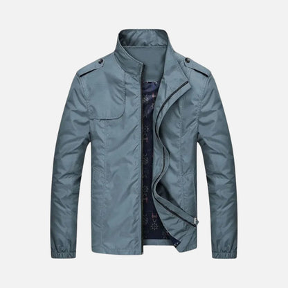 Men's Summer Jacket - Breathable Jacket with Collar