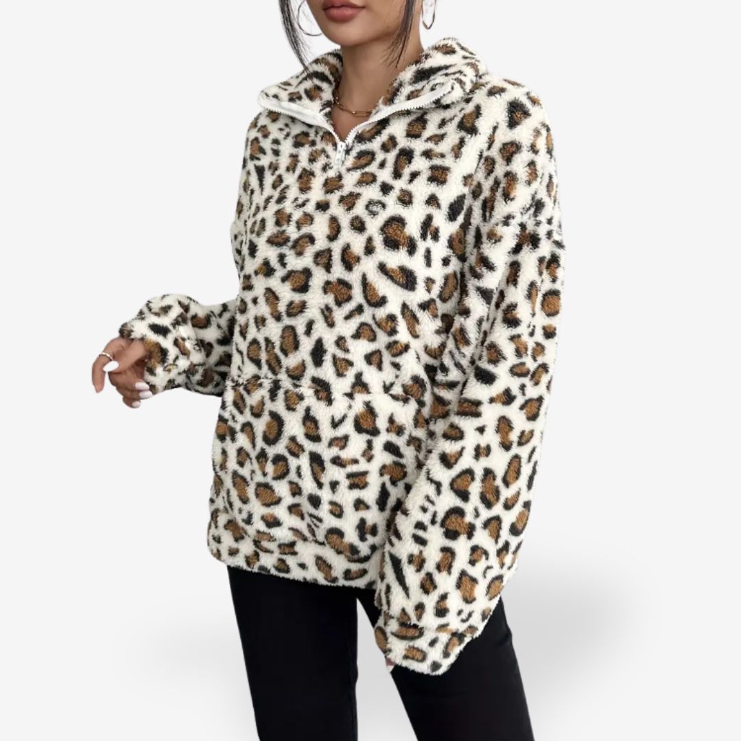 Women's Leopard Print Vest