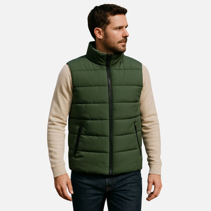 Men’s Casual Bodywarmer – Padded Sleeveless Jacket