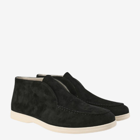 Men's High Top Suede Loafers