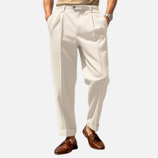 Men’s Smart Linen Trousers