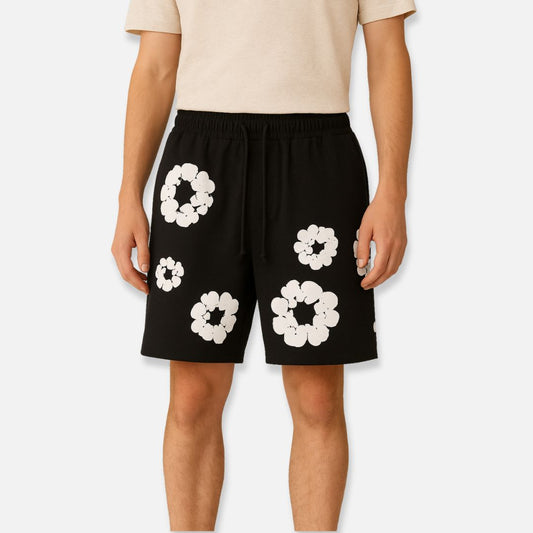 Men’s Floral Breathable Shorts