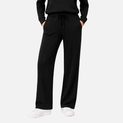 Women’s Two-Piece Outfit Set – Matching Jacket & Trousers Wide-Fit