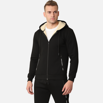Unisex Fleece Comfort Tracksuit – Warm Vest & Jogger Set