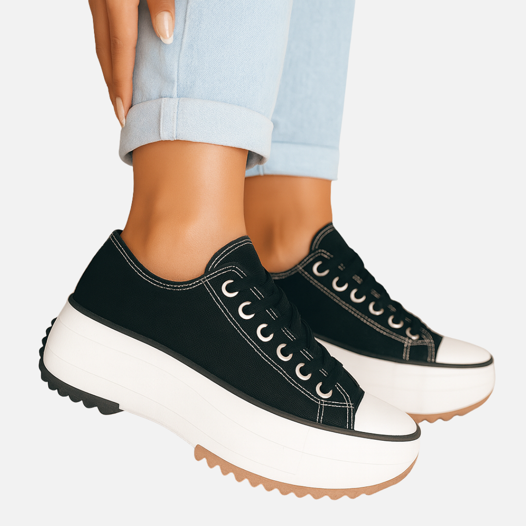 Women’s Chunky Sneakers – Trendy Platform Shoes