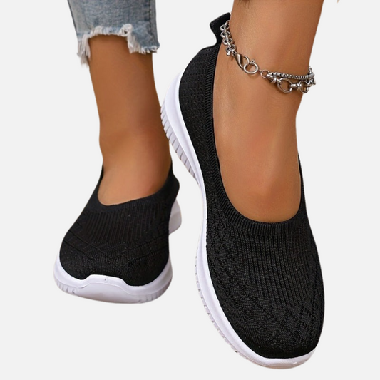 Women's Breathable Slip-On Shoes - Comfortable Shoes