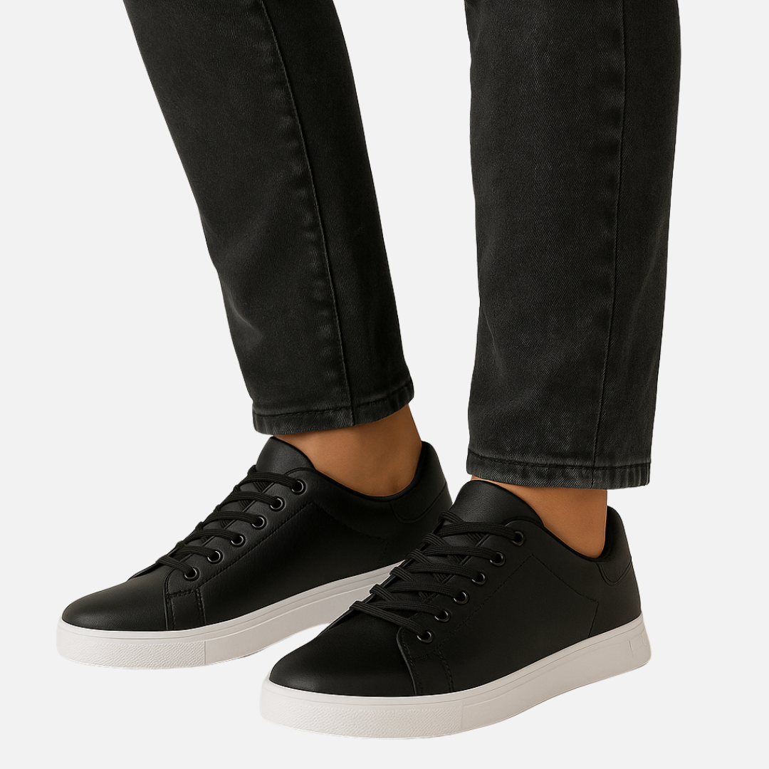 Men’s Classic Faux Leather Shoes - Stylish Smart Casual Shoes
