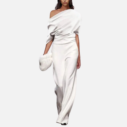 Women’s Elegant Short Sleeve Jumpsuit