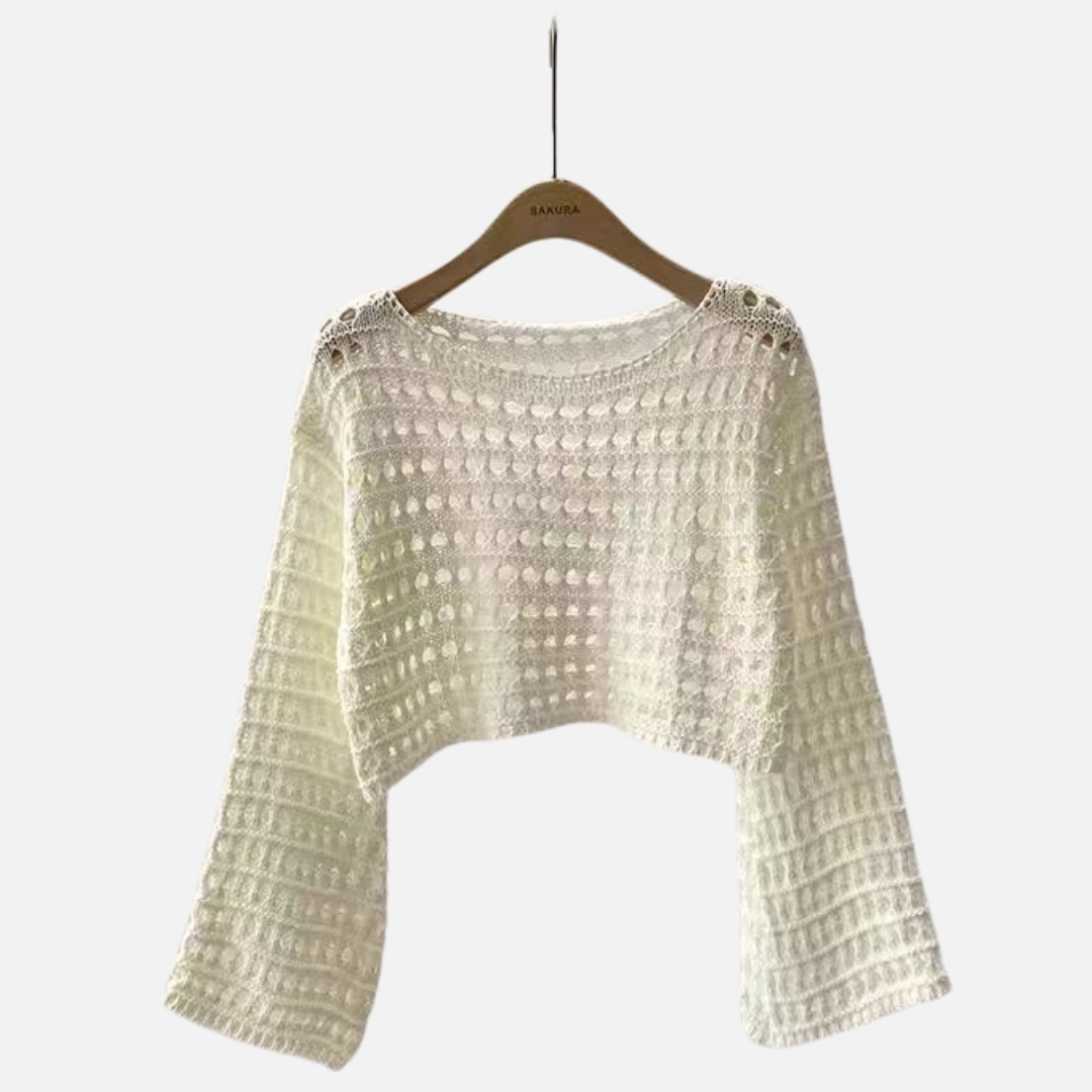 Women’s Knitted Breathable Crop Top