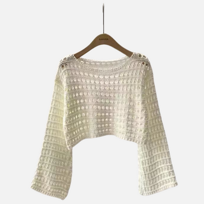 Women’s Knitted Breathable Crop Top