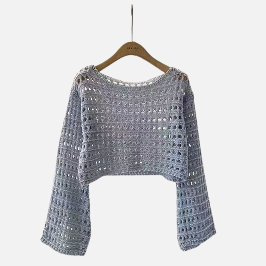 Women’s Knitted Breathable Crop Top