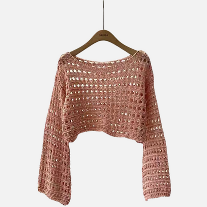 Women’s Knitted Breathable Crop Top
