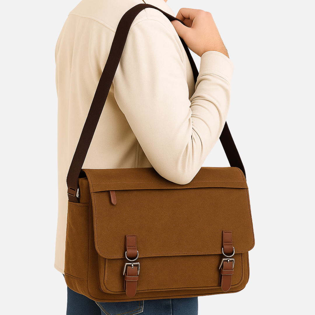Men’s Shoulder Bag – Durable Crossbody Messenger Bag