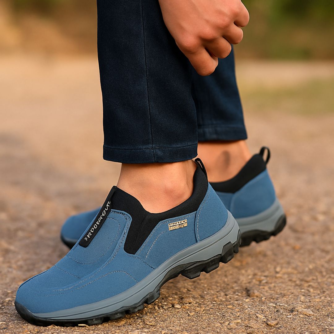 Men’s Orthopedic Supportive Shoes - Slip-On Sport Shoes