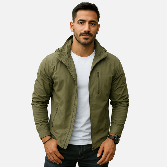 Men’s Waterproof Outdoor Jacket - Cargo Jacket