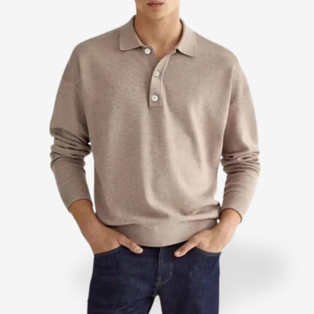 Men’s Long Sleeve Polo