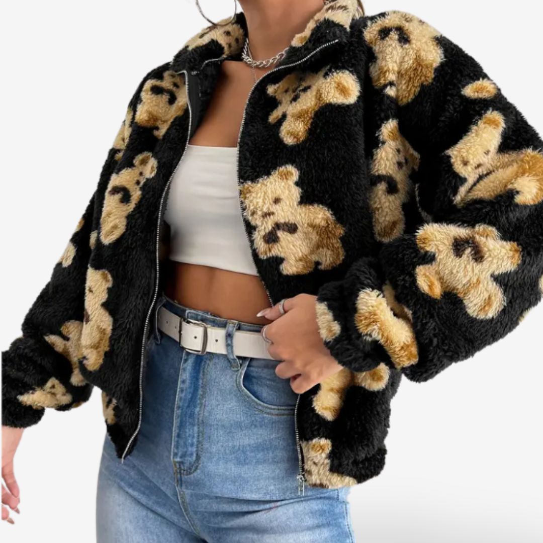 Warm Women's Teddy Bear Jacket