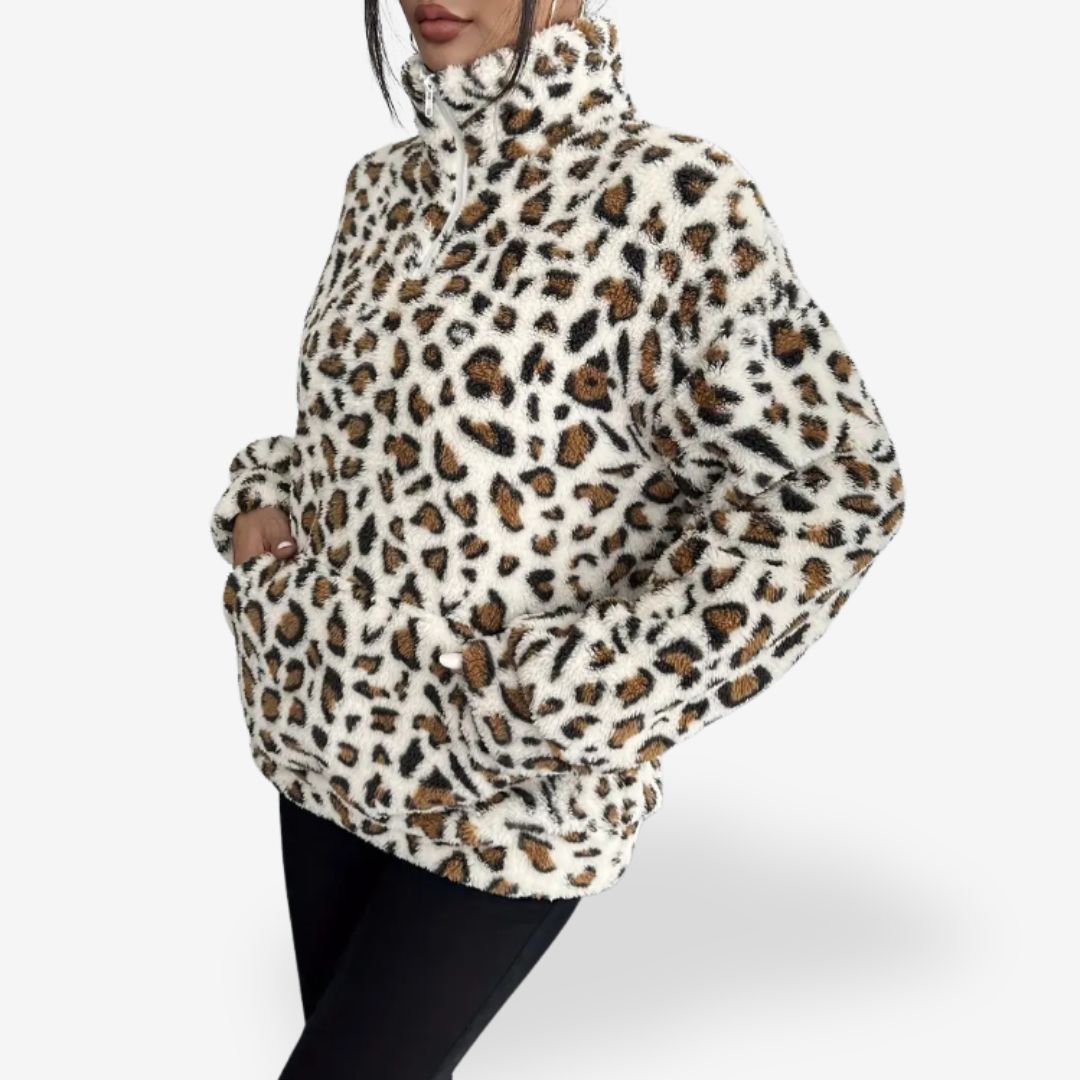 Women's Leopard Print Vest