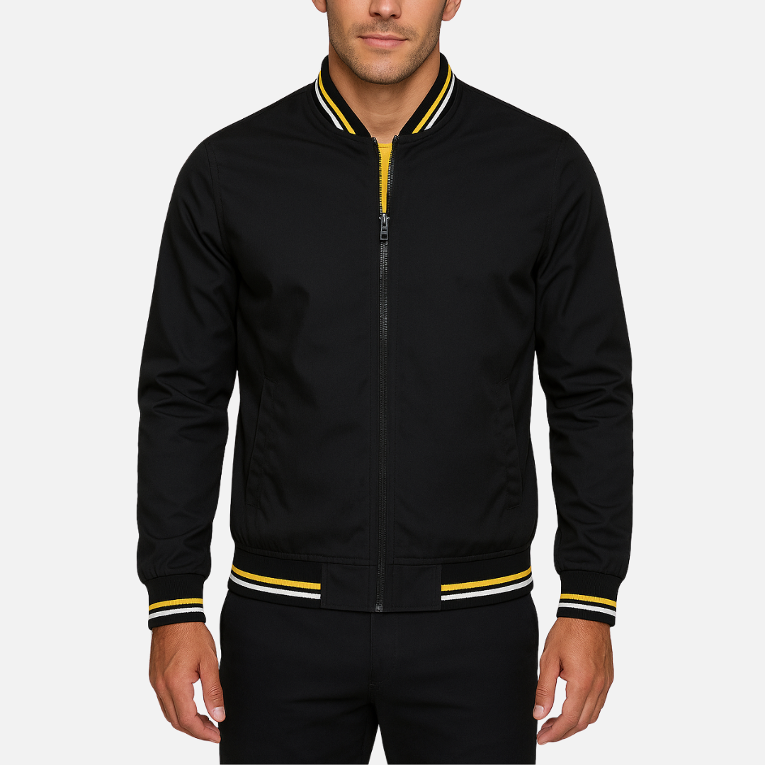 Men's All-Season Bomber Jacket – Lightweight Pilot Jacket