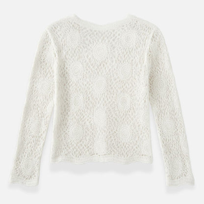 Women's Floral Breathable Long Sleeve Blouse