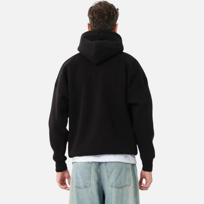 Men’s Oversized Hoodie - Comfortable Hooded Sweater