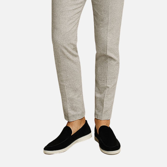 Men’s Suede Loafers – Smart Casual Slip-On Shoes