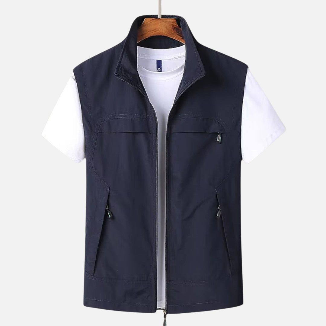 Men's Bodywarmer - Casual Sleeveless Gilet