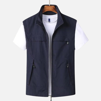 Men's Bodywarmer - Casual Sleeveless Gilet