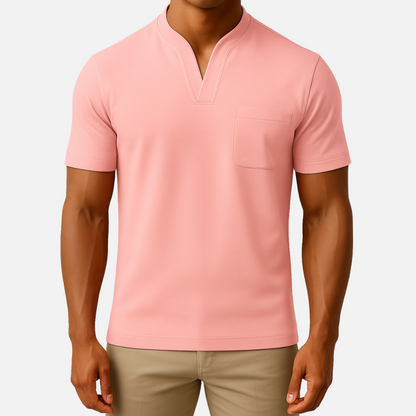Men's Elegant & Casual Polo Shirt - Short Sleeve Polo