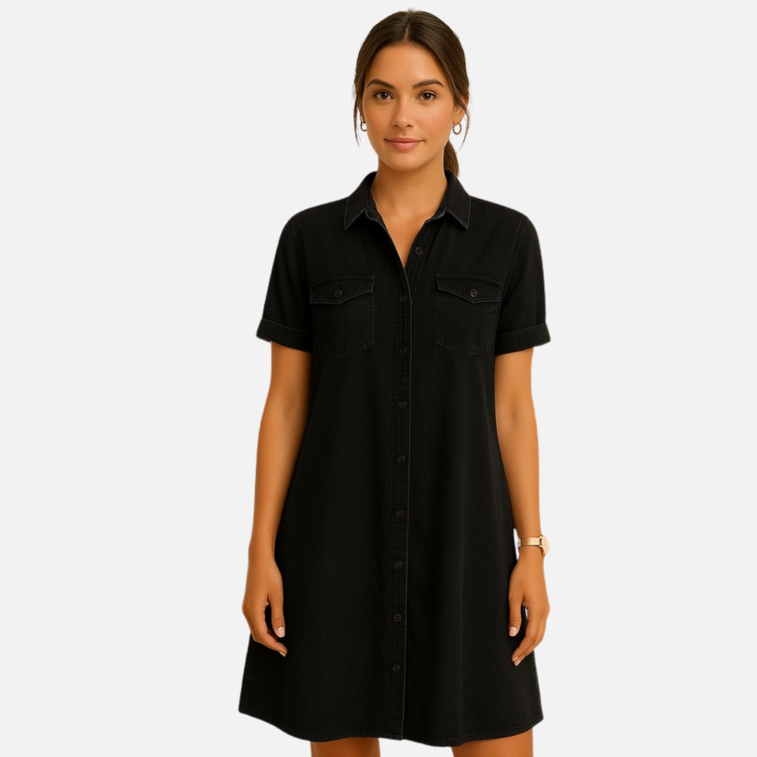 Women's Midi  Denim Dress