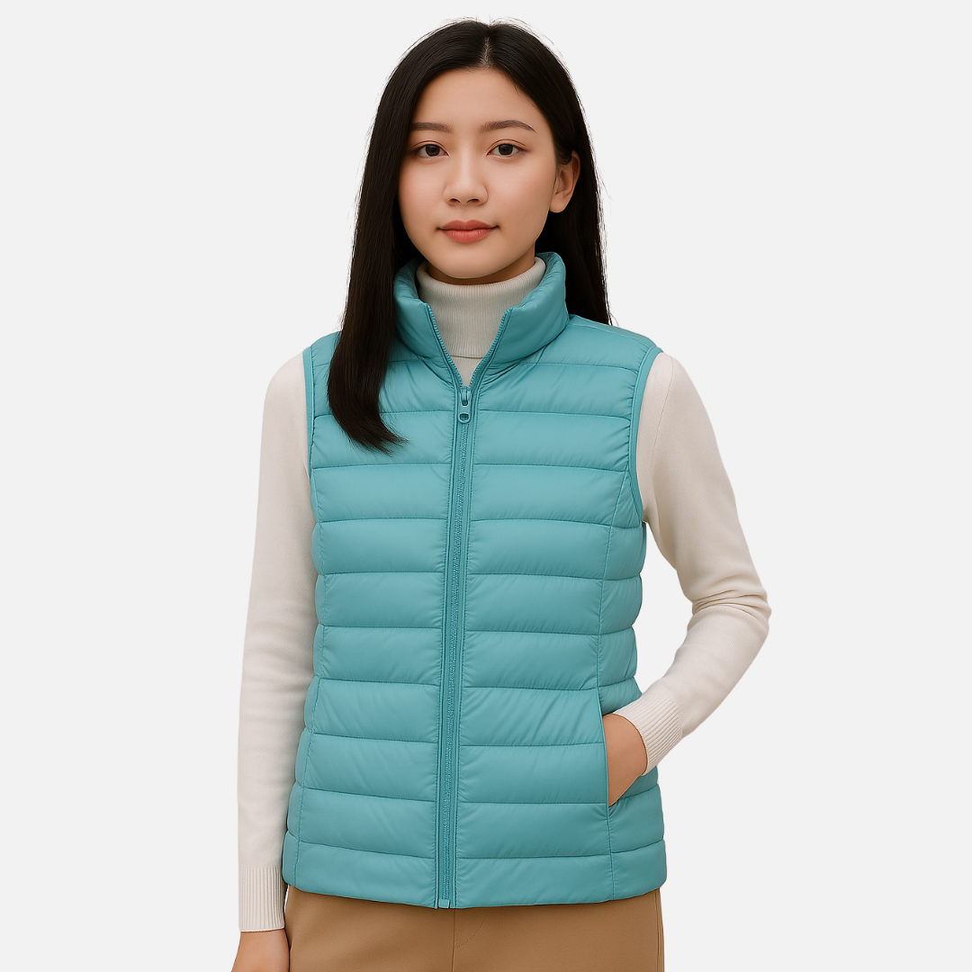 Women’s Lightweight Sleeveless Vest - Casual Bodywarmer