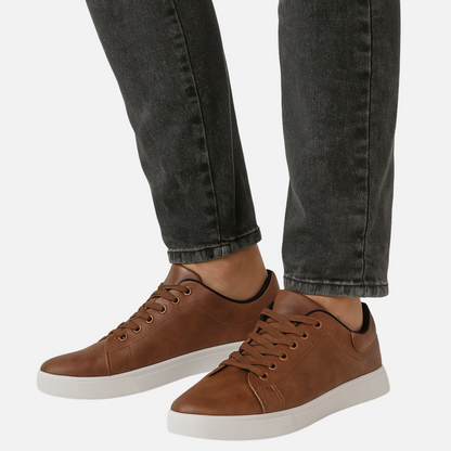 Men’s Classic Faux Leather Shoes - Stylish Smart Casual Shoes