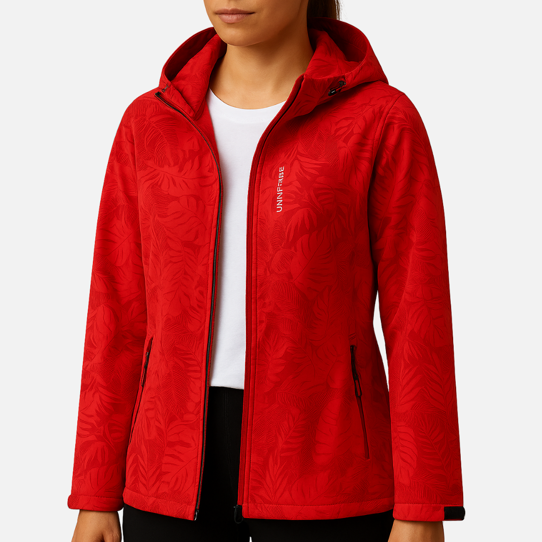 Women’s Hooded Jacket – Waterproof & Windproof Lightweight Outdoor Coat