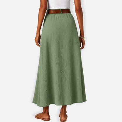 Women’s Linen Maxi Skirt