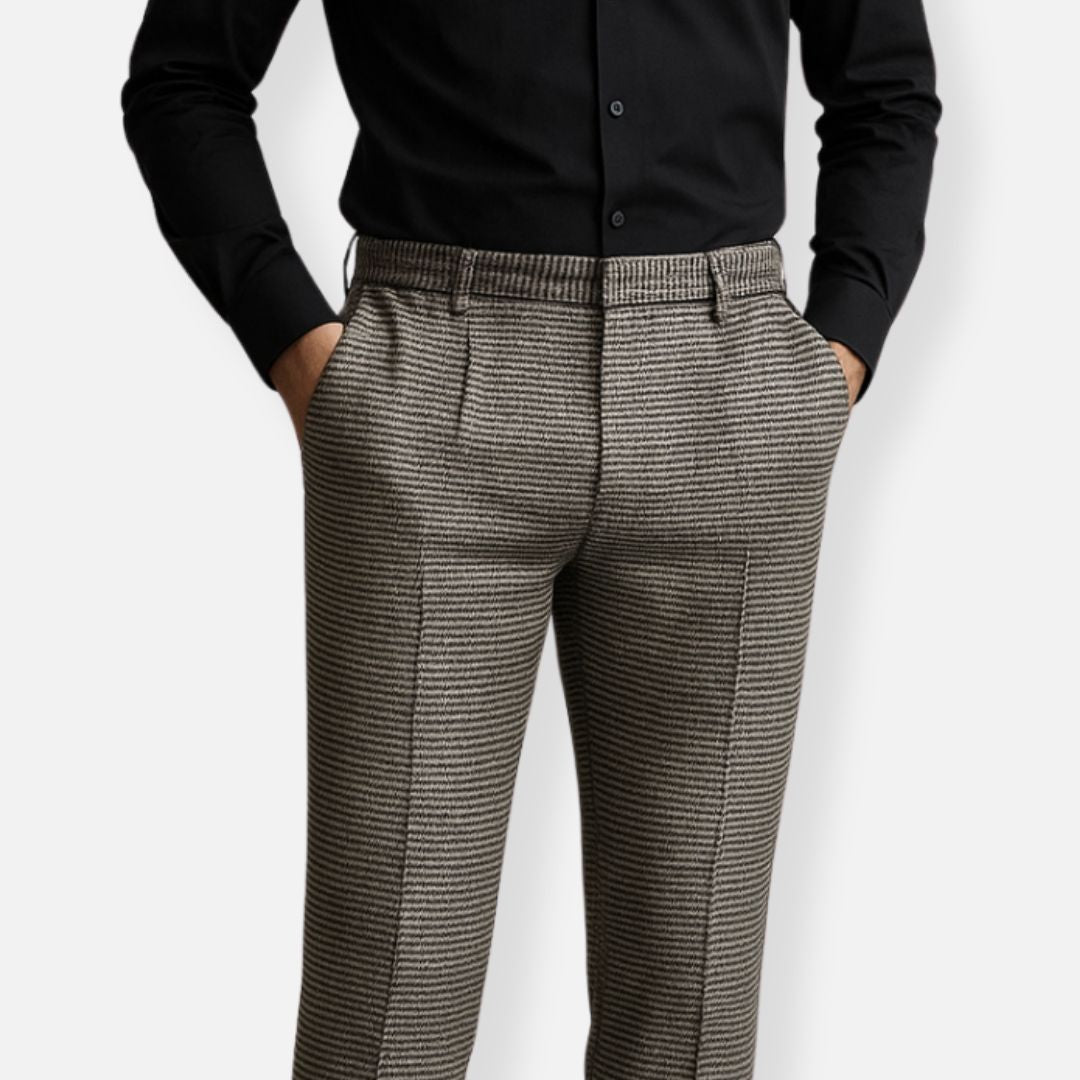 Men’s Straight-Leg Chino Trousers - Tailored Chino's
