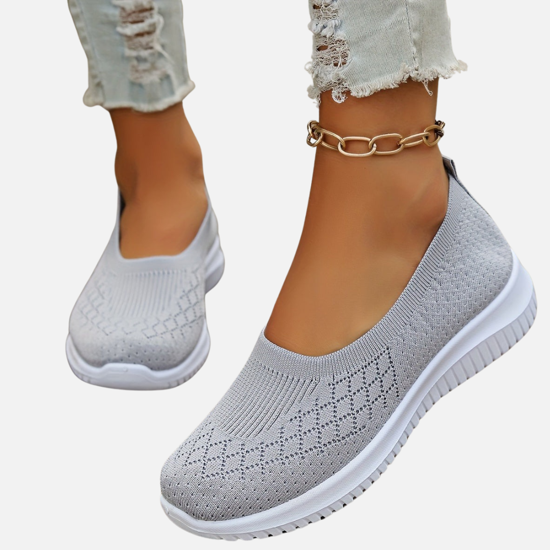 Women's Breathable Slip-On Shoes - Comfortable Shoes