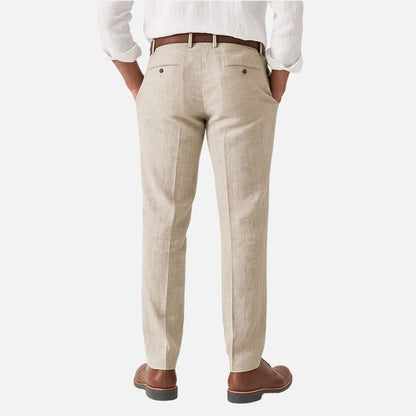 Men’s Breathable Linen Trousers – Smart Lightweight Summer Pants