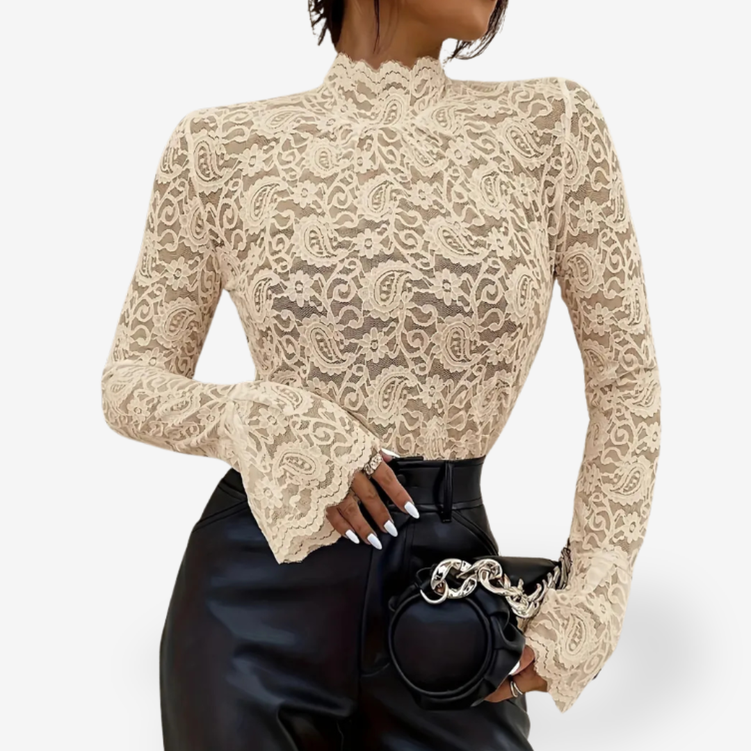 Women’s Lace Shirt with Pattern