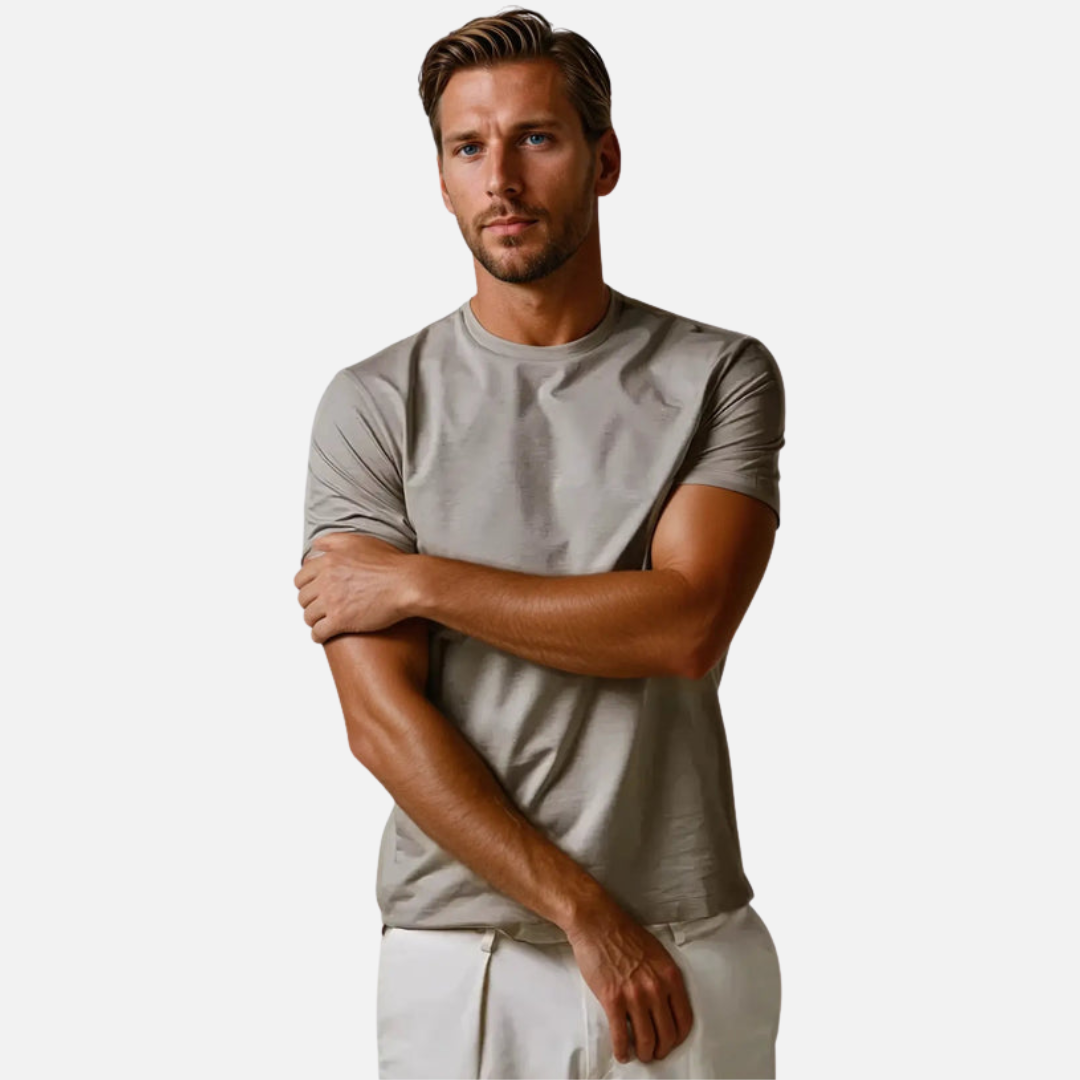 Men’s Cotton T-Shirt – Soft & Shiny T-Shirt