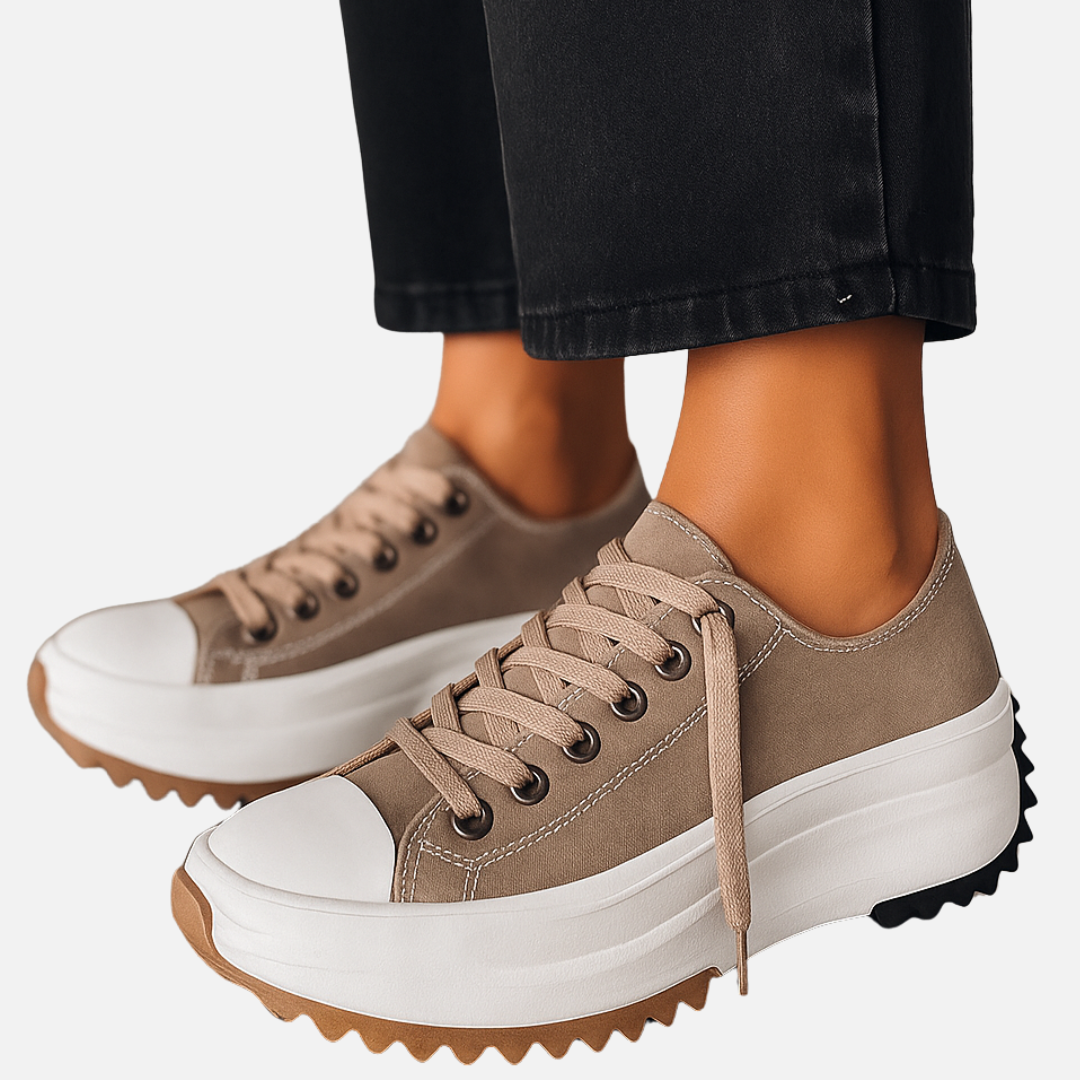 Women’s Chunky Sneakers – Trendy Platform Shoes