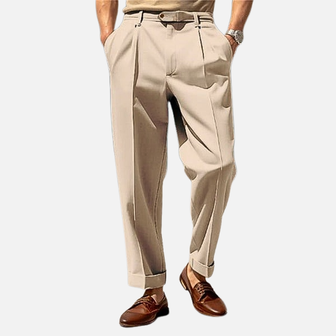 Men’s Smart Linen Trousers