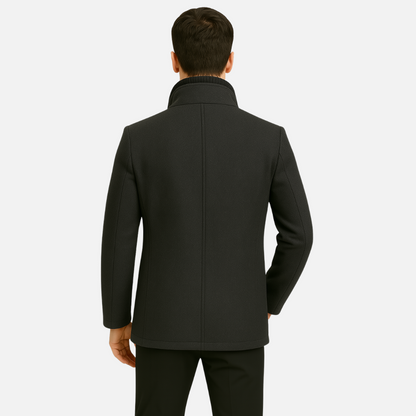 Men’s Luxury Tailored Coat – Elegant Trench Coat Jacket