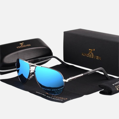 Men’s Polarized Sunglasses - Lightweight Pilot Sunglasses
