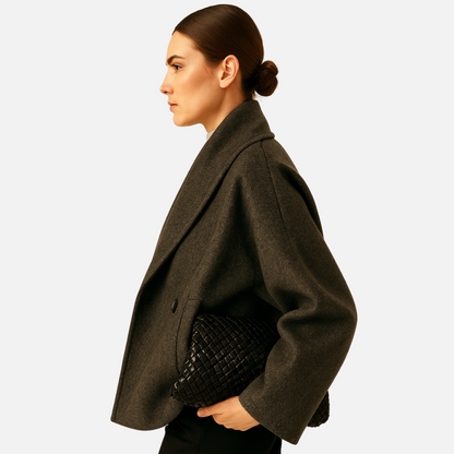 Women’s Cashmere Cardigan – Elegant Warm Jacket