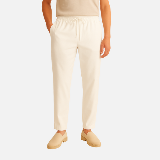 Men’s Straight Trousers - Breathable Chinos