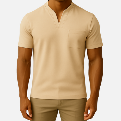 Men's Elegant & Casual Polo Shirt - Short Sleeve Polo