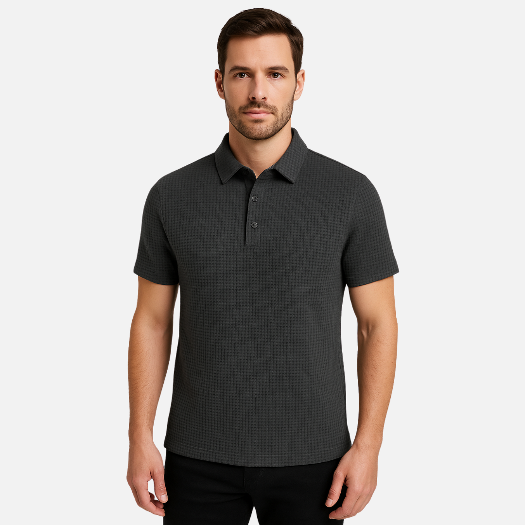 Men's Short Sleeve Polo - Men's Breathable Polo