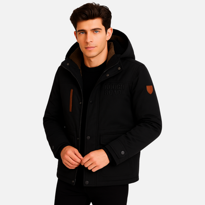 Men's Warm Winter Jacket - Windproof Puffer
