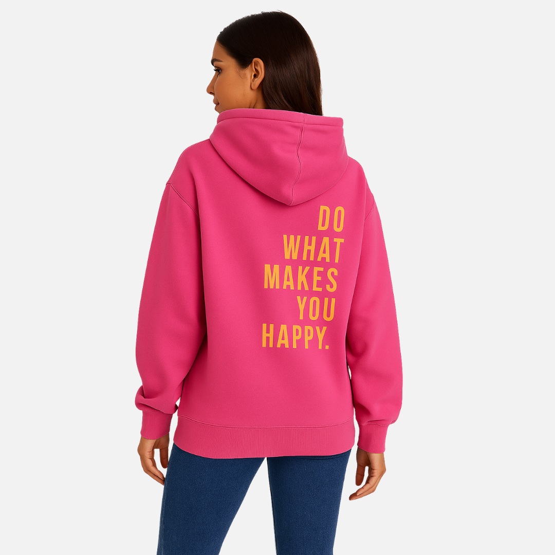Women's Hoodie - Comfortable Hooded Pullover
